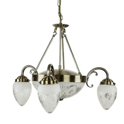 Obrázek produktu pro Lustr do obývacího pokoje E14 3x40 + E27 2x60W barva hnědá 8633 Annabella Rabalux