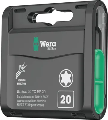 Image de Nom Bitgroßpackung Bit-Box 20 TX HF T 20 L.25mm WERA