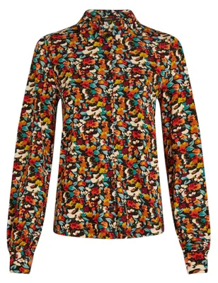 Produktbild von King Louie Damen Bluse mit Blumenmuster Maisie Blouse Mauve (DE/NL/SE/PL, Alphan