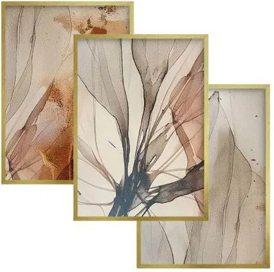 Immagine prodotto di Poster in cornice dorata Quadri glamour per la parete della camera da letto o del soggiorno