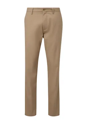 Produktbild von s.Oliver 2137180.8411.27, Basic-Hose, Männlich, Erwachsener, Braun, Karriere, 2% Elasthane, 29% viscose, 69% polyester; Pocket lining: 65% polyester, 35% Baumwolle