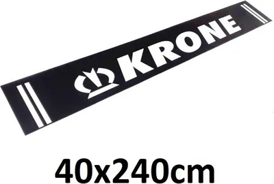 Produktbild von Kotflügel / lange Schlammpresse Krone Auflieger | 40 x 240 cm