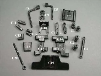 Produktbild von 002-1201  Teileplatte C On-Road