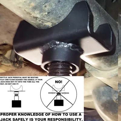 Produktbild von Flaschenheber-Achsenadapter, hydraulischer Hebe-Sattelständer, Ersatz-Hebewerkzeug