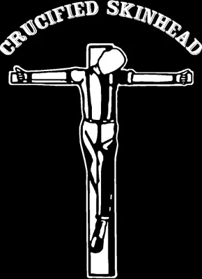Produktbild von Crucified Skinhead - Aufnäher