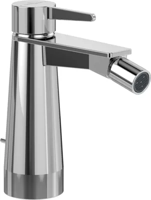 Immagine prodotto di Miscelatore monocomando per bidet V&B Conum con gruppo di scarico a tirante, cromato