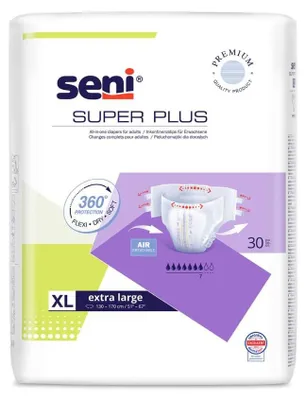 Produktbild von Inkontinenzhosen Super Seni Plus Small, Hüfte 55 bis 80 cm(1 Karton: 3 x 30 Stück)>>>>