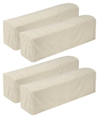 Immagine prodotto di Solidchoice - Set di 4 copribraccioli in tessuto morbido per poltrone e poltrone reclinabili
