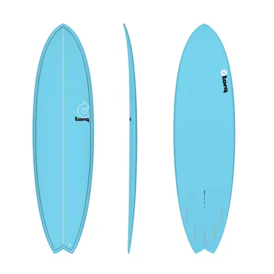 Image de Planche de surf TORQ TET 6.10 MOD Fish Bleu