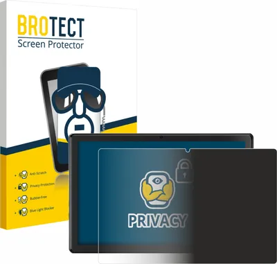 Produktbild von BROTECT Sichtschutzfolie für SGIN T10P 10.1" Anti-Spy Privacy Sichtschutz Blickschutz Folie Blaulicht-Schutz