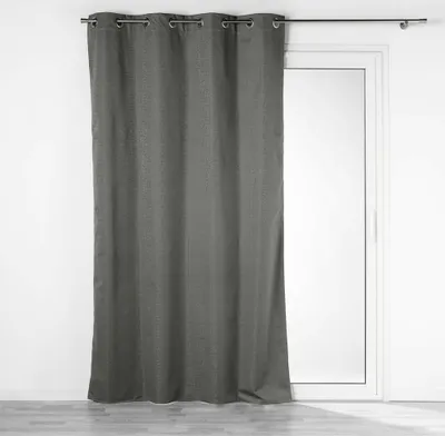 Image de Rideau occultant avec œillets 140 cm x 260 cm Bexley Grey