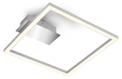 Image de Plafonnier LED, chrome mat/chrome, LED/14W