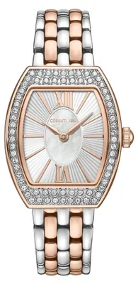 Obrázek produktu pro Cerruti 1881 Hodinky s datem CALLIANO Rose Gold Silver