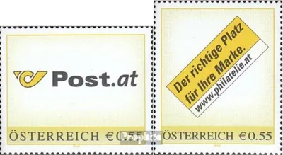 Produktbild von Briefmarken Österreich 2003 Mi 2455-2456 (kompl.Ausg.) gestempelt Meine Marke
