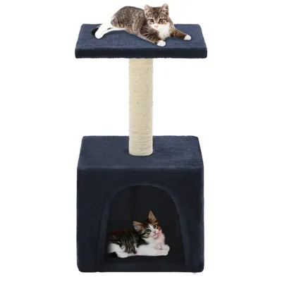 Obrázok produktu pre The Living Store Škrabadlo pre mačky Sisal 55 cm Dark Blue