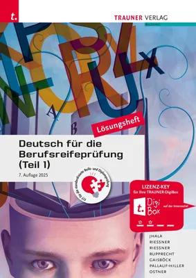 Produktbild von Deutsch für die Berufsreifeprüfung (Teil 1) Lösungsheft