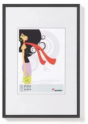 Obrázok produktu pre Walther Design New Lifestyle 21 x 29,7 DIN A4, Plast, Čierna, 13 x 18 cm, 210 mm, 297 mm