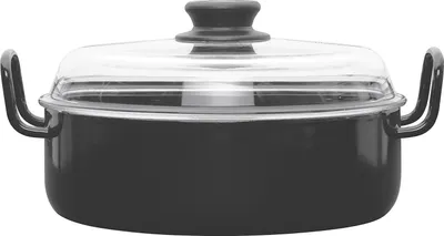 Zdjęcie produktu dla RIESS Schmorpfanne Omas Ø24 mGD sw 108770 9003064221573