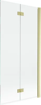 Immagine prodotto di Mexen Mist parete doccia a 2 ante destra 90 x 150 cm, trasparente, oro spazzolato - 8A9-090-002-55-00-P