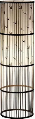 Produktbild von Fine Asianliving Bambus Stehlampe Schwarz D28xH100cm Sveinn
