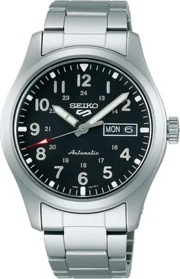 Produktbild von SEIKO 5 Herren Armbanduhr SRPG27K1