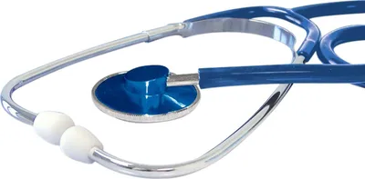 Produktbild von megro Ratiomed Flachkopf Stethoskop blau