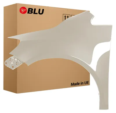 Obrázek produktu pro BLU Blatník náhrada pro VW Volkswagen Golf VI Plus / Golf 6 Plus / Golf VI+ LR7L Levý Stříbrný SilberLeaf | 2009-2013 | Přední | Lakovaný | Připravený k montáži