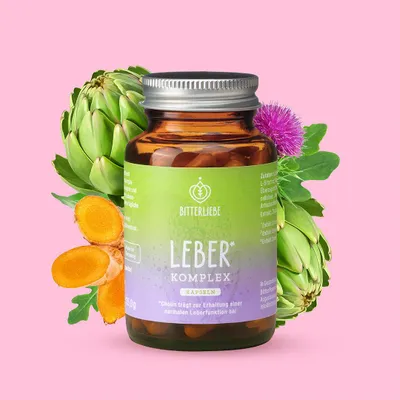 Produktbild von BitterLiebe Leber Kapseln - 60 Kapseln