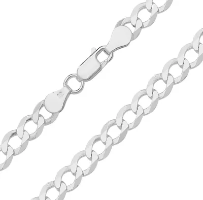 Produktbild von 925 Sterling Silber Herren/Damen - Link Armband - 20cm; TRS15782L8