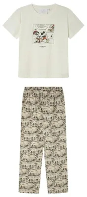 Productafbeelding van Women'secret pyjama met korte mouwen en lange broek, collectie Multilicense Urban