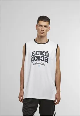 Immagine prodotto di Canotta da uomo Ecko Unltd Tanktops Pivot bianco brillante/nero - 4XL