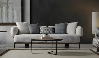 Produktbild von Sofa Dreisitzer Couch Modern Praktisch Elegant Wohnlandschaft