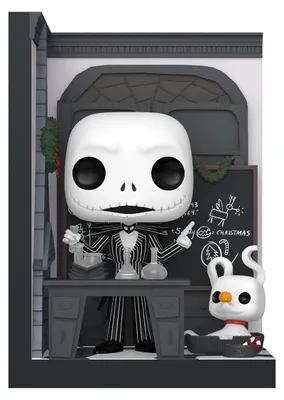 Obrázok produktu pre Nočná mora pred Vianocami POP! Nooks Vinylová figúrka Jack Skellingtonova izba 9 cm