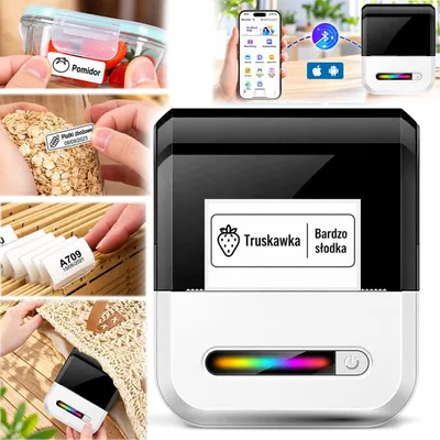 Obrázek produktu pro Tiskárna termálních štítků s možností připojení přes Bluetooth a USB