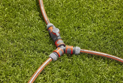 Produktbild von Gardena 18267-50, Abschaltventil, Sprinkleranlage, Grau, Orange, Männlich/Weiblich, 1 Stück(e)