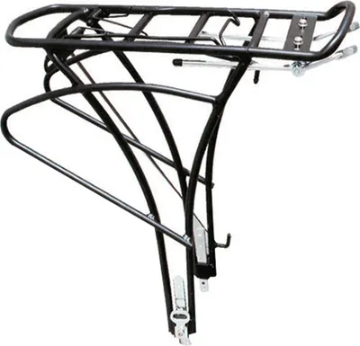 Image de Porte-bagages Point TOURING 24-28pouces noir aluminium