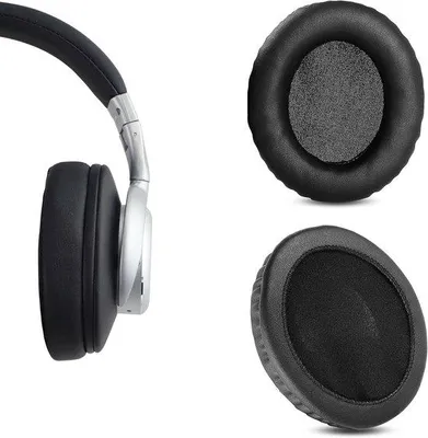 Productafbeelding van Oorkussens geschikt voor Boltune BT-BH010 koptelefoon, vervangende oorkussens (proteïneleer/memoryfoam)