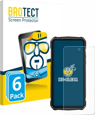 Produktbild von 6x Für Ulefone Armor 29 Ultra Schutzfolie BROTECT Displayschutz Display Schutz Folie Klar Transparent