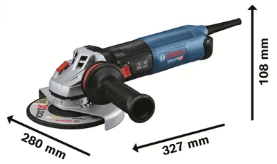 Obrázok produktu pre BOSCH Professional 06017D0600 BOSCH Professional GWS 17-150 S sada uhlových brúsok 1 700 W