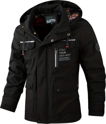 Productafbeelding van Currero Zomerjas Heren Zwart XXXL