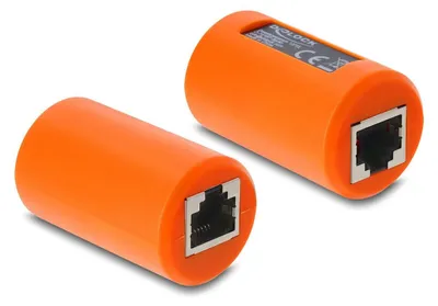 Produktbild von Adapter RJ45 Buchse zu Buchse Cat.6A Überspannungsschutz