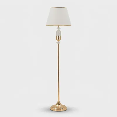 Produktbild von Klassische Stehlampe aus Eisen und Stoff Gipsy