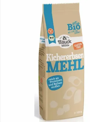 Image de Bauck Mühle farine de pois chiches500g