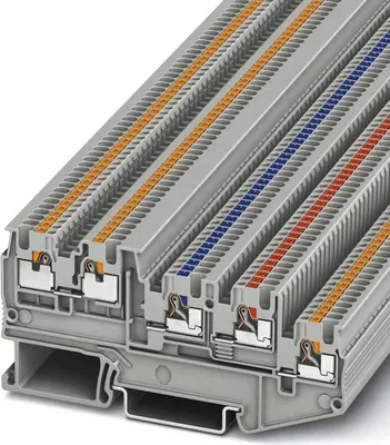 Obrázek produktu pro 50 Kus Svorkovnice iniciátor/aktor 0,14-1,5qmm, šedá PTIO 1,5/S/4