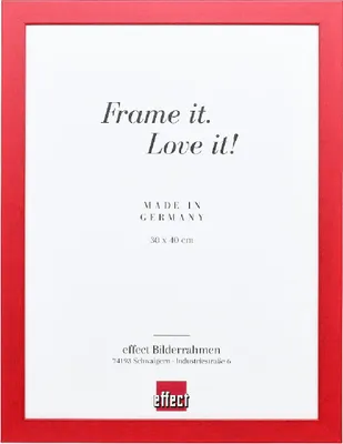 Produktbild von Holzrahmen-Effektprofil Top Pro Rot, 61x91,5 cm, mit Museumsglas