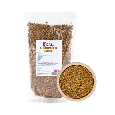 Produktbild von Słonecznik w karmelu 500g Brat.pl