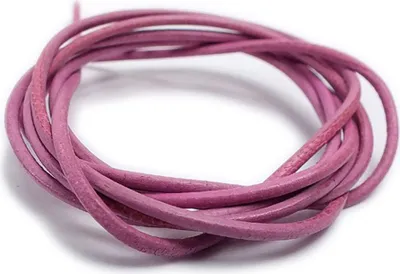 Produktbild von Minott Halskette Ziegenleder Lederriemen Lederband 100cm Rosa 22082