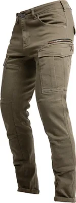 Produktbild von John Doe Defender Mono Motorrad Textilhose, oliv, 36