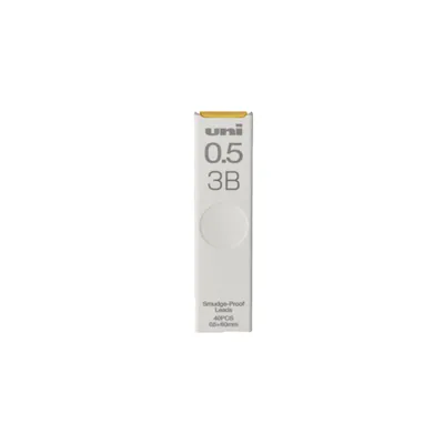 Imagen del producto de Mitsubishi Pencil Uni Minas de recambio para portaminas - 0,5 mm - 3B