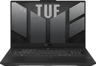 Produktbild von Gaming-Notebook TUF FA707NU-HX051W, Schwarz, 17,3 Zoll, Full-HD, AMD Ryzen 5 7535HS, 16 GB, 512 GB SSD, RTX 4050